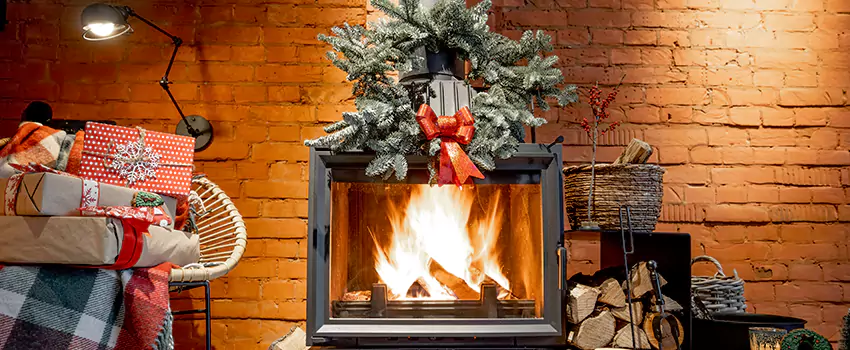 Travis Industries Linear Gas Fireplace Installation in Hibbing, Minnesota