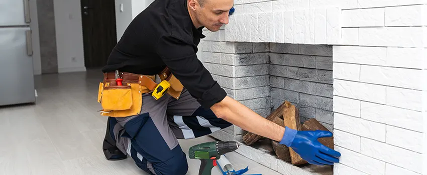 Fireplace Damaged Damper Frame Repair Services in Hibbing, Minnesota