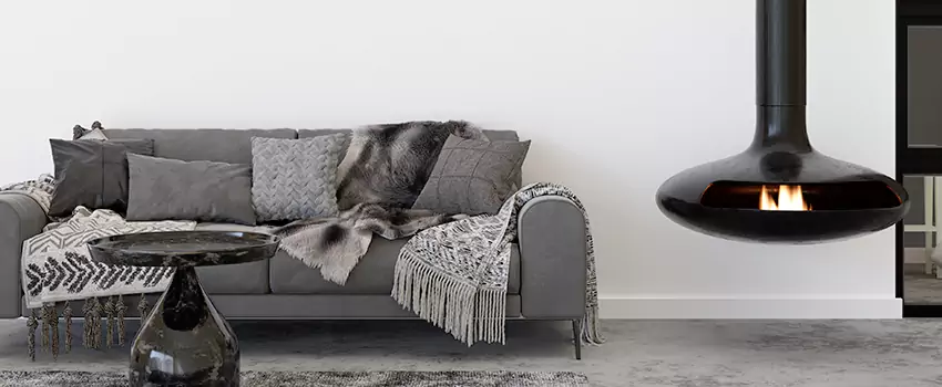 Circular Hanging Fireplace Installation Services in Hibbing, MN